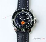 Best 1-1 Replica Blancpain Fifty Fathoms 'Tribute to Fifty Fathoms'  Watch SS Black Bezel